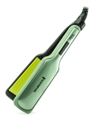 Plancha de cabello Remington Shine Therapy S9980 verde 120V