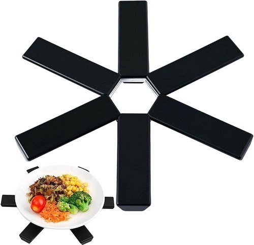 Protector Ollas Platos Plegable Resistente Al Calor Cocina