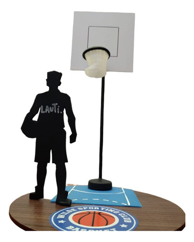 Adorno De Torta Equipos De Nba, Basquet Personalizados