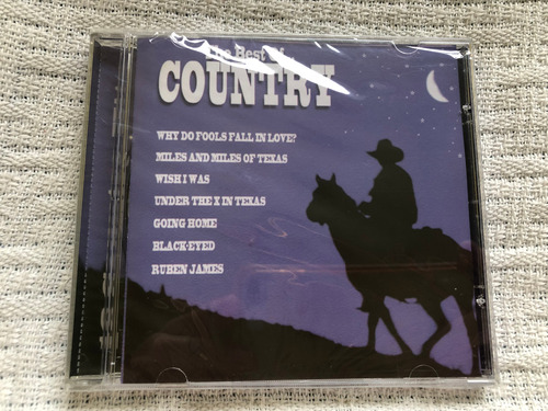 Cd The Best Of Country 1ª Edição 2003 Raro Lacrado Coleção