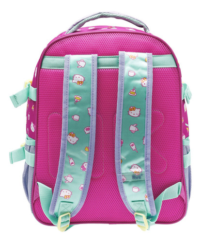 Mochila Primaria Infantil Sanrio Hello Kitty 20 L Rosa Estampado