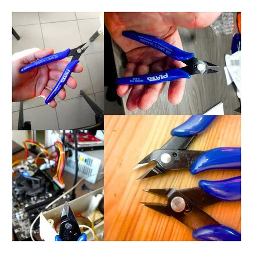 [ Kit 5 Alicates Corte Rente Diagonal De Precisão