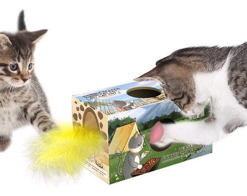 Cat Tumbler Toys Indoor Cats Aumenta El Entrenamiento De Iq