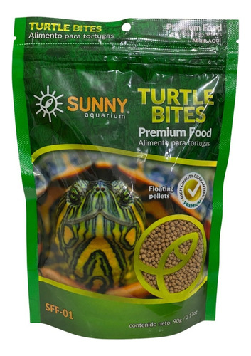 5 Alimento Para Tortuga 300g Turtle Bites Comida Premium
