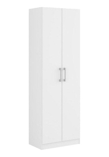 Armário Multiuso Lavanderia 626 C/ 2 Portas Branco - Carraro