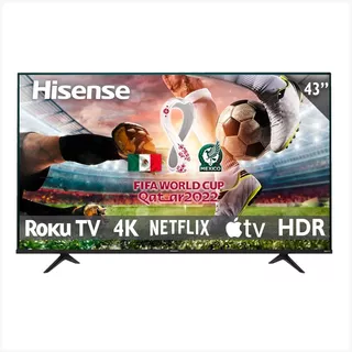 Pantalla Smart Tv Hisense 43 R7g5 Series 4k Uhd Roku 43r7g5