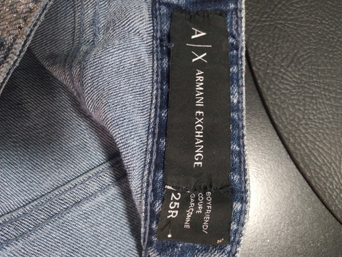 Pantalón De Mujer Talle S Jeans C/brillo Armani Exchange Imp (Usado)