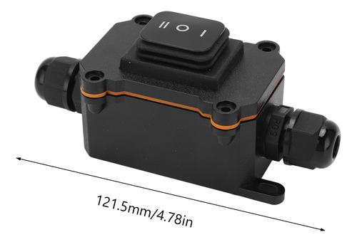 Boat Rocker, 3 Posiciones, Encendido/apagado/encendido, 12 V