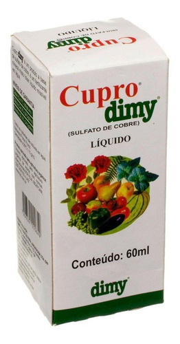 Fertilizante Cupro Cobre Concentrado 60ml Dimy