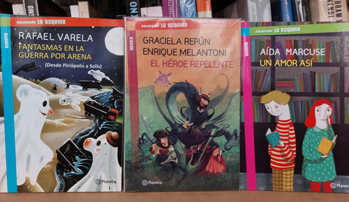 3 Libros Colección La Esquina-nuevos-oferta $600-(ltc)