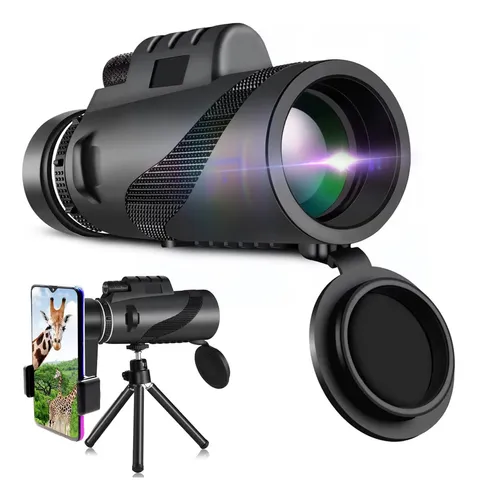 Monocular De Larga Vista Con Zoom X16 Y Estuche Protector, Ideal Para Observación A Larga Distancia De Alta Calidad Everest