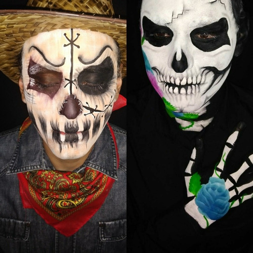 Imagen 5 de 5 de Maquillaje Para Dia De Muertos Maquillistas A Domicilio Cdmx