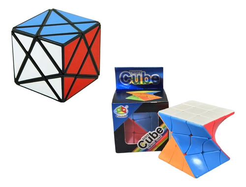 Cubo Rubik Pack X2 Irregulares Magic Cube Skewb / Axis Twist