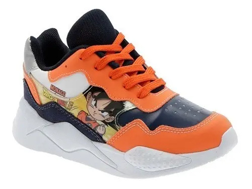 Tenis Dragon Ball Goku Talla 17 A 21 Niño | Meses sin intereses
