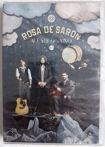 Dvd Rosa Saron Acústico Ao Vivo 2/3  Original Novo Lacrado