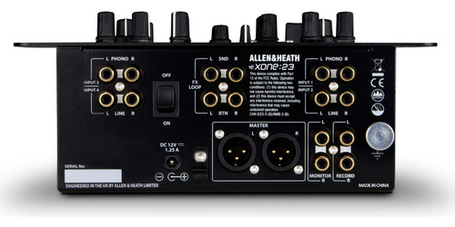 Allen & Heath Xone 23 Mixer Dj 2 + 2 Canales Ecualizador