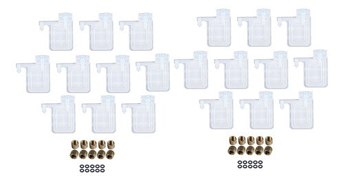 20 Unidades De Absorbedor De Tinta Dx5 Para Impresora Eco