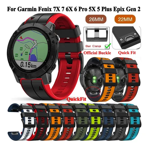 Correa De Silicona For Reloj Garmin Instinct Epix Gen 2