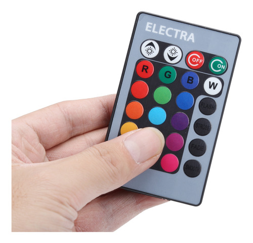 Lámpara Led De Pared/techo Rgb Spiral De 3 W Con Mando A Dis