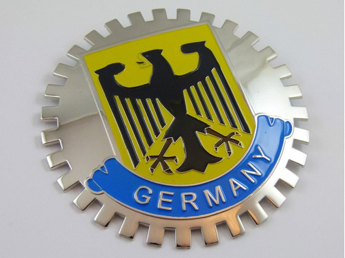 Aplique Parrilla Grille Badge Aleman Alemania Alemania Deuts