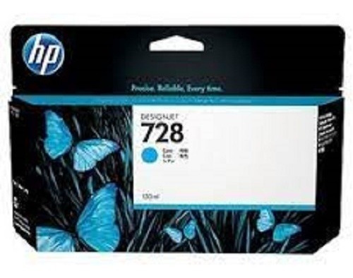 Cartucho Hp 728 Cyan Original (f9j67a) (b)