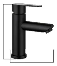 Comprar Griferia De Lujo Negra Agua Fria Y Caliente Para Lavamanos 