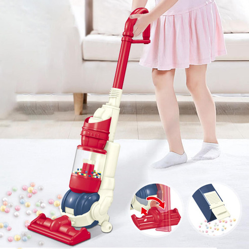 Aspirador Rotatorio Para Niños, Juguete Para Niños Y