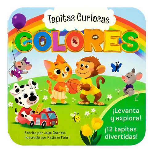Libro Infantil: Tapitas Curiosas: Colores, De Kathrin. Editorial Cottage Door Press, Llc, 2023