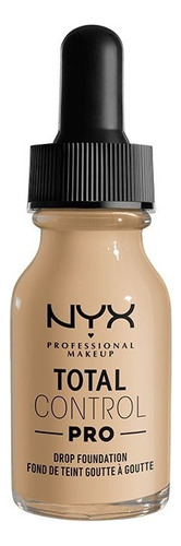 Base De Maquillaje Total Control Pro Nyx Professional 13 Ml Tono Nude