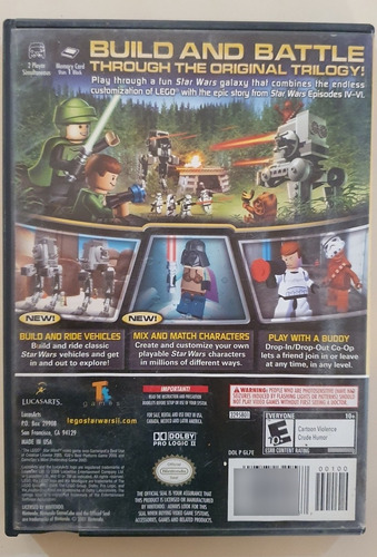 Lego Star Wars Ii The Original Trilogy Nintendo Gamecube (Usado)