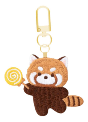 Llavero De Panda Rojo, Bonito Abalorio Para Bolso, Estilo D