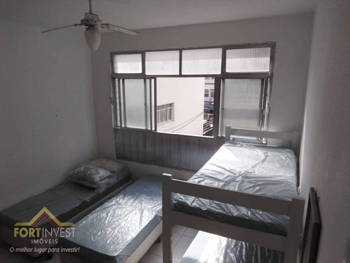 Imagem 25 de 27 de Apartamento Com 1 Dormitório À Venda, 38 M² Por R$ 150.000,00 - Vila Tupi - Praia Grande/sp - Ap3035