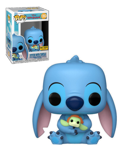 Funko Pop! Lilo & Stitch Stitch With Turtle 1353 Hot Topic 