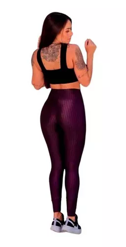 Abah Store - Moda fitness e acessórios Calça legging academia feminina zero  transparência 3D plus