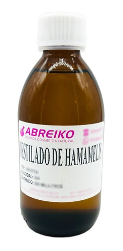 Agua De Hamamelis 100% Natural (no Artificial) 250 Mililitro