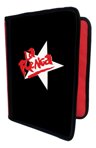 Carpeta A4 + Funda Sublimada De La Renga T441