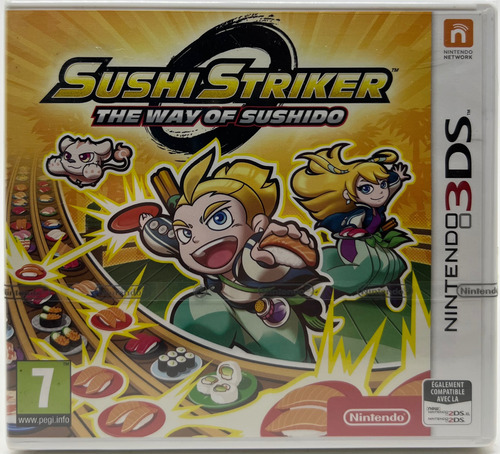 Sushi Striker The Way Of Sushido Nintendo 3ds Europeu Leia