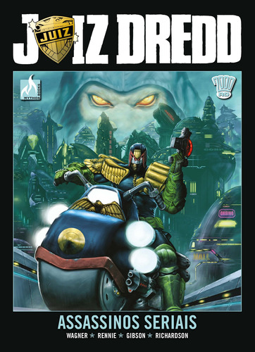 Juiz Dredd - Assassinos seriais, de Rennie, Gordon. Editora Edições Mythos Eireli, capa dura em português, 2017