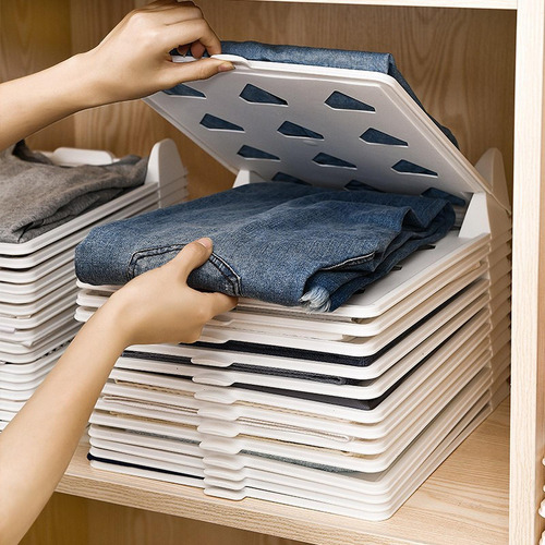 10pcs Shirt Organizer Laundry Folder 35cmx29cmx5.8cm