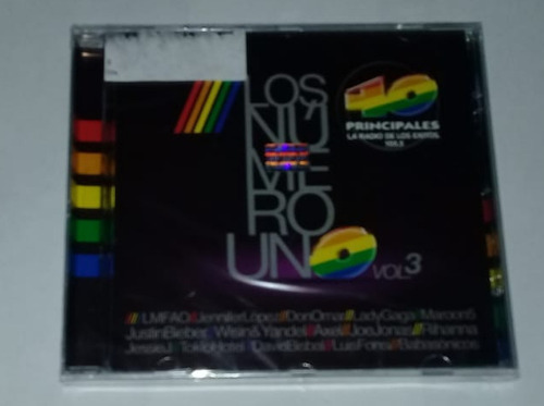 Los N°1 Don Omar 40 Principales Vol 3 Cd Sellado / Kktus