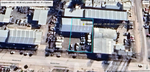 Imagen 2 de 11 de Alquilo Galpón 200 M2 - Ofi 60 M2- Predio 400 M2 - Cipoletti
