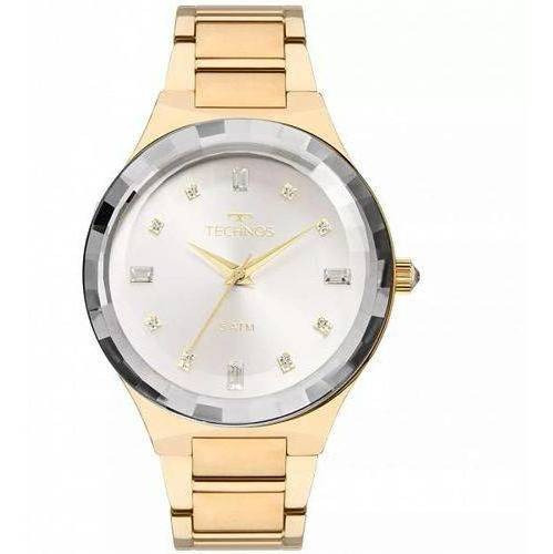 Relógio Technos Elegance Crystal Swarovski 2036mjk/4k