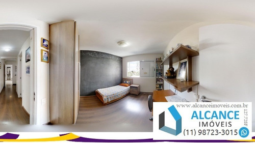 Imagem 4 de 30 de Apartamento À Venda 140 M² Com 3 Suítes E 3 Vagas - Alto Da Lapa - São Paulo/sp | Alcance Imóveis - Ap00163 - 34234874