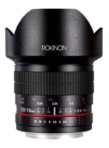 Lente De Enfoque Automático Rokinon 10 Mm F2.8 Ed As Ncs Cs