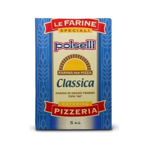 Harina Italiana Polselli Pizza Napoletana 5 Kg  