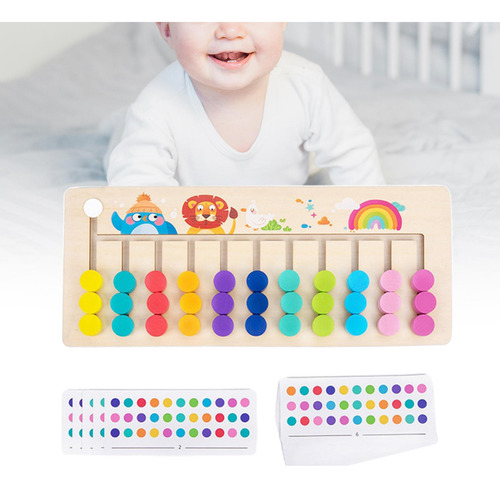 Toys Slide Puzzle Juegos De Mesa Juego Familiar 11 Colores