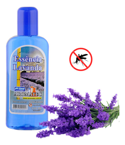 Essência Lavanda 140ml Faz 12 Litros Com Repelência