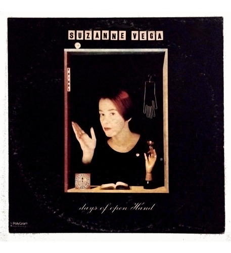 Suzanne Vega - Days Of Open Hands - Vinilo Lp 1990 - Vg+