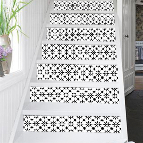Adesivo Piso Escada A Staircase, 6 Peças, Br