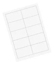 Comprar Opalina Para Tarjetas Personales 20 Hojas Con 200 Tarjetas